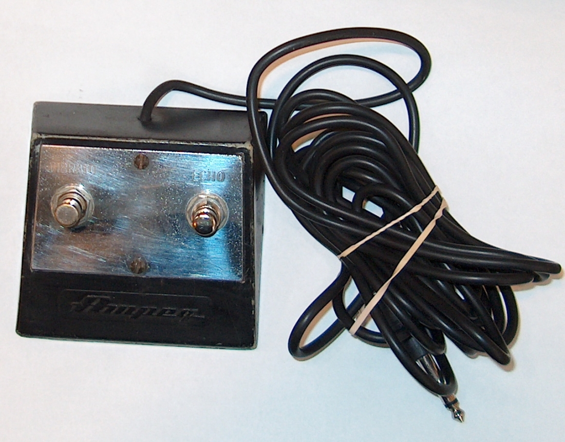 Dual Footswitch for Vintage Ampegs Product Details